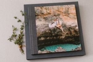 mallorca wedding photographer - fine art wedding album